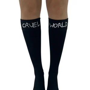 Chaussettes hautes cruel world