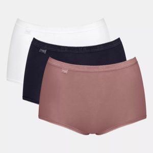 Lot de 3 culottes basic+ maxi Sloggi