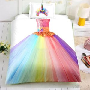Housse de Couette Robe Licorne