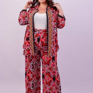 Ensemble imprimé rose