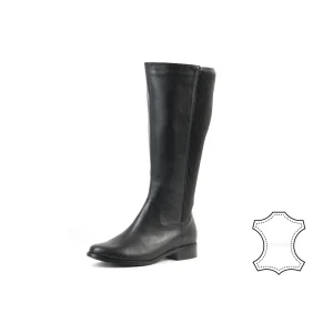 Bottes en cuir mollets larges Tokyo XL Gabylou