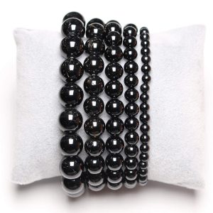 Bracelet tourmaline noire