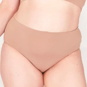 Culotte grande taille sans couture chair