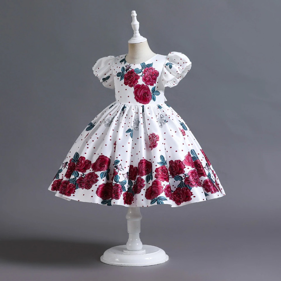 Robe Princesse Rose D’Été – Image 2