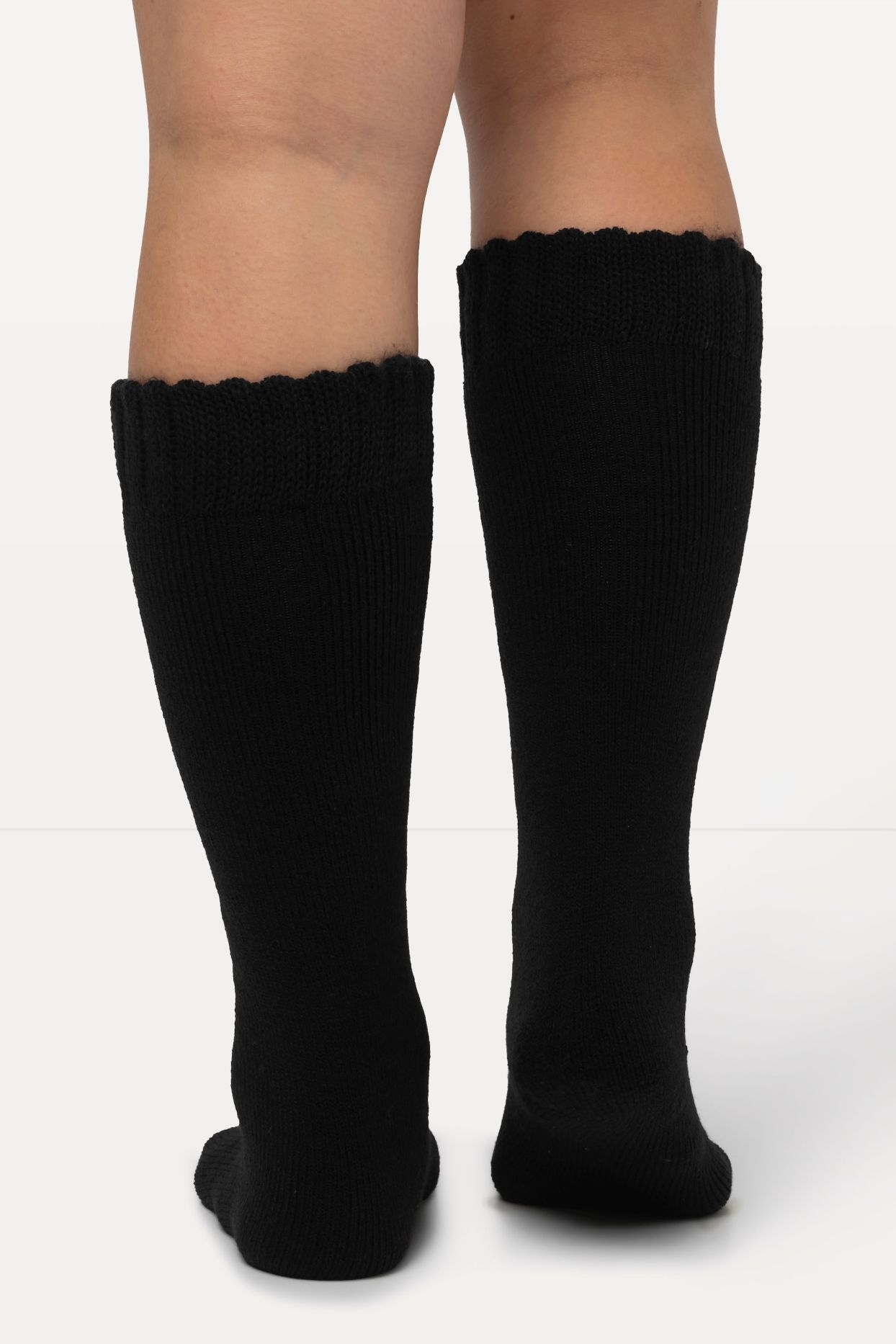 Chaussettes hautes à bords larges doublure polaire – Image 3