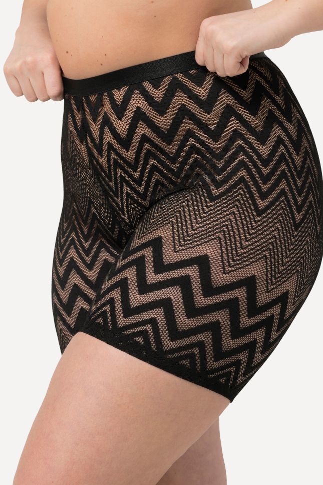 Cycliste anti-frottement à motif chevrons