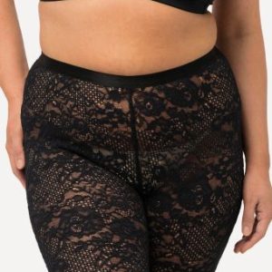 Cycliste en dentelle noir