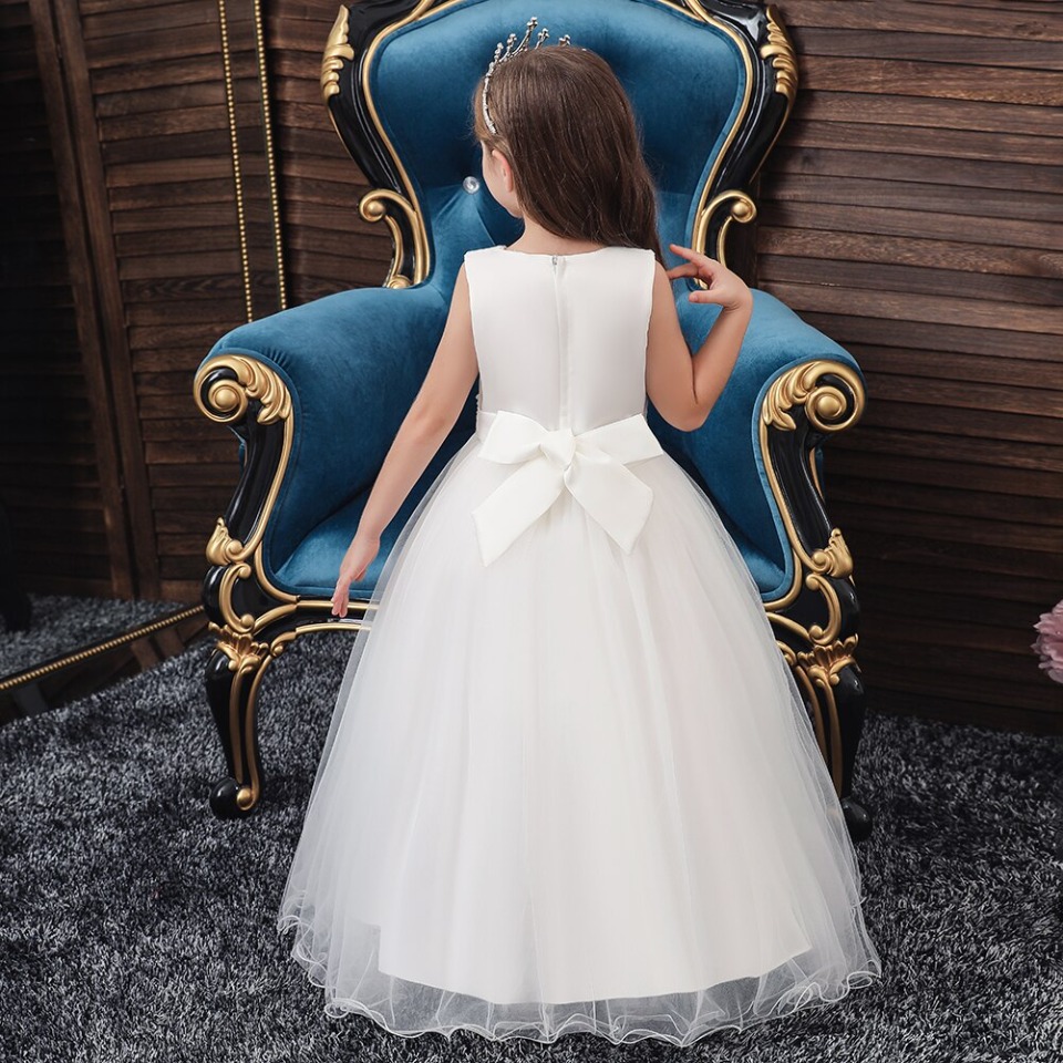 Robe de Princesse Blanche Fille – Image 5