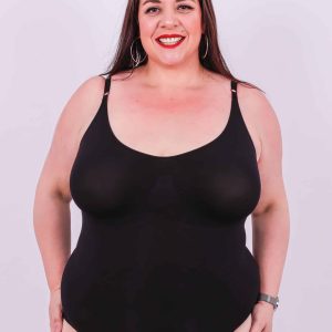 Body modelant noir grande taille