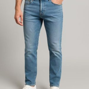 Jean Homme Bleu Délavé