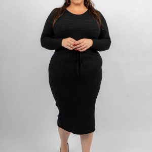 Ensemble jupe et pull en maille