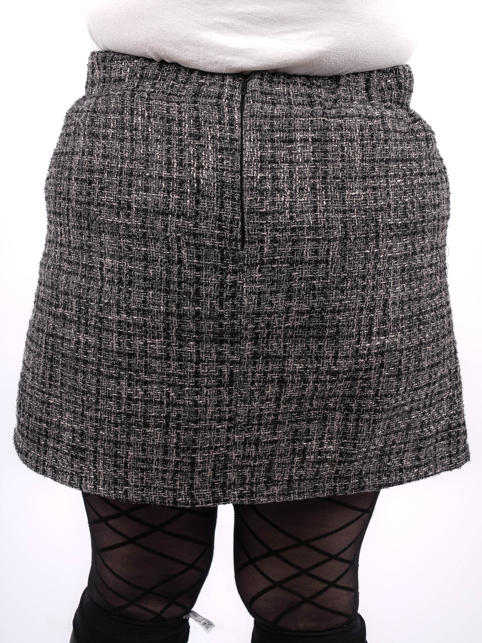 Jupe short en tweed – Image 4