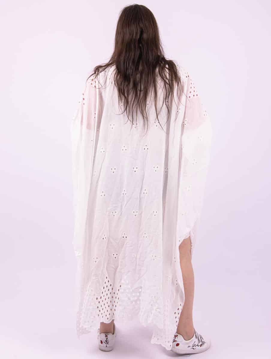 Robe poncho broderie anglaise – Image 4