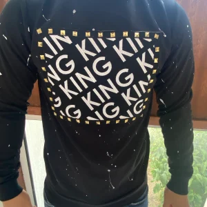 Sweat noir KING fashion homme stylé