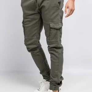 Pantalons Jogger pant kaki homme stylé