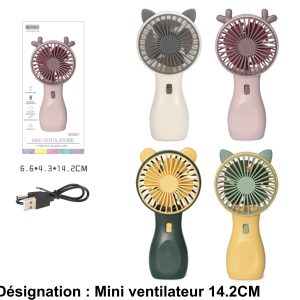 Mini ventilateur 14cm