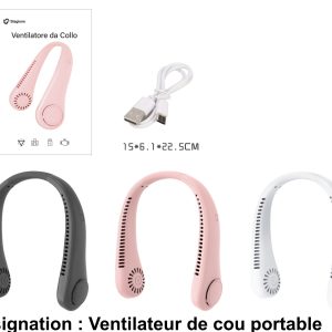 Ventilateur de cou