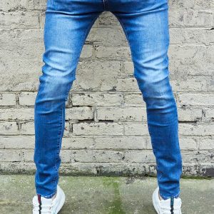 Jean bleu clair fashion homme