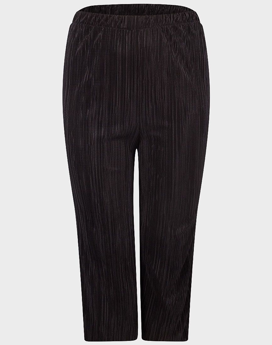 Jupe culotte plissée noire