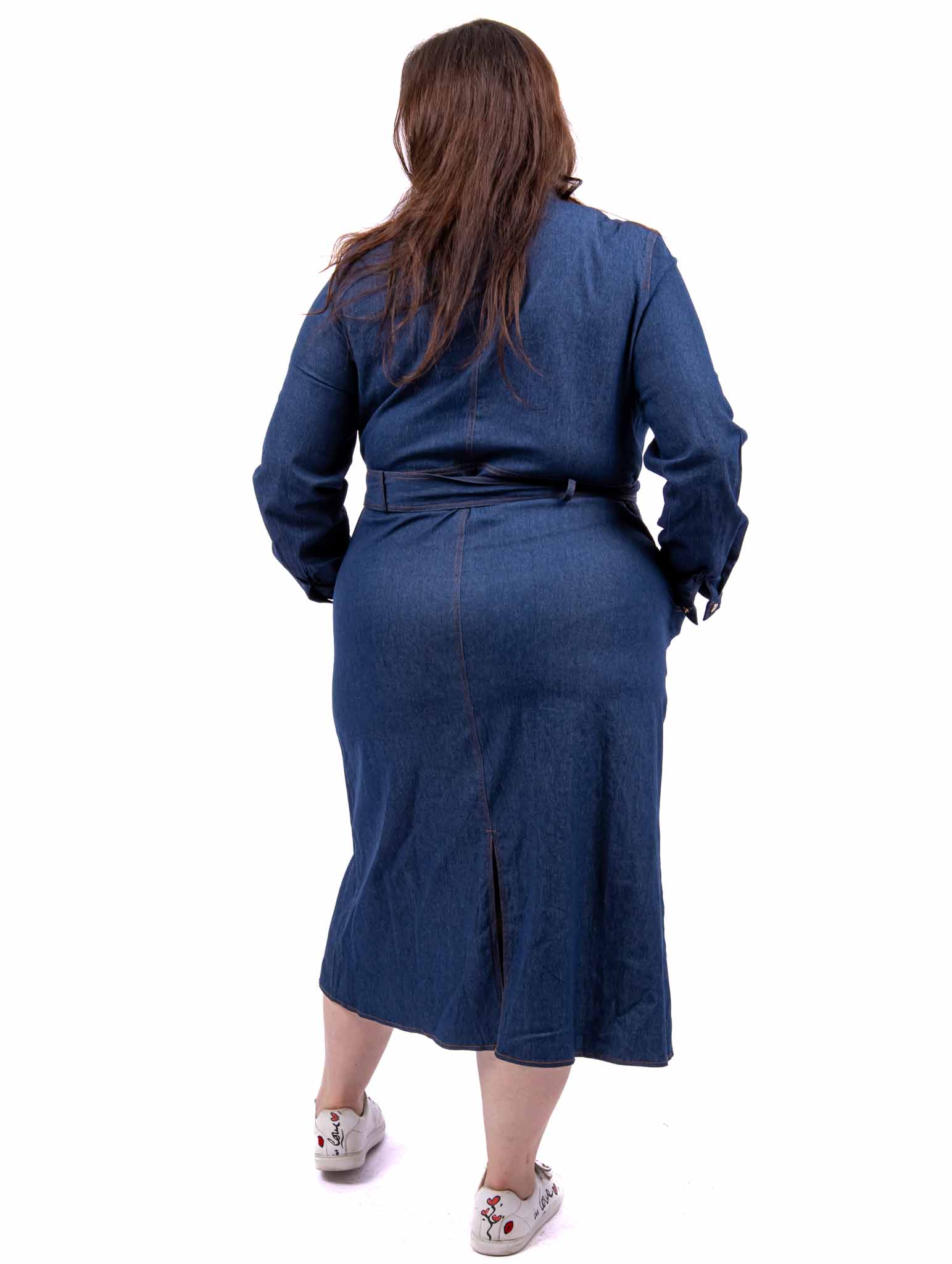 Robe chemise en jean – Image 4