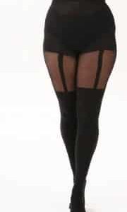 Collants effet jarretelles Pamela Mann