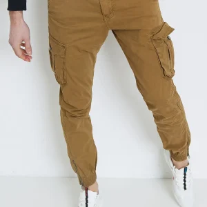 Cargo beige fashion homme