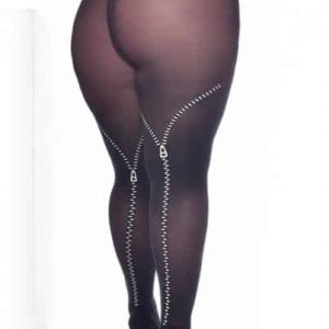 Collants grande taille zip Pamela Mann