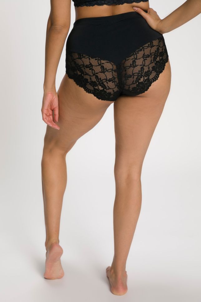 Culotte haute avec dentelle transparente – Image 4