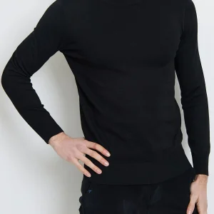 Pull noir homme fashion