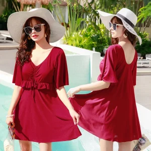 Robe de Bain Rouge