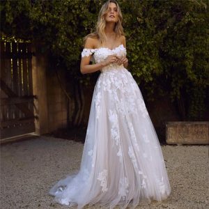Robe de Mariée Princesse Blanche pour Femme