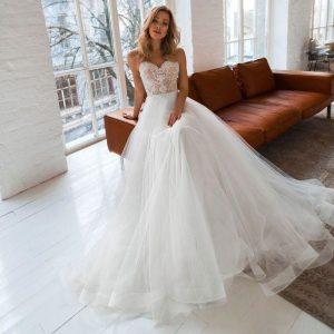 Robe de Mariée Princesse Dentelle