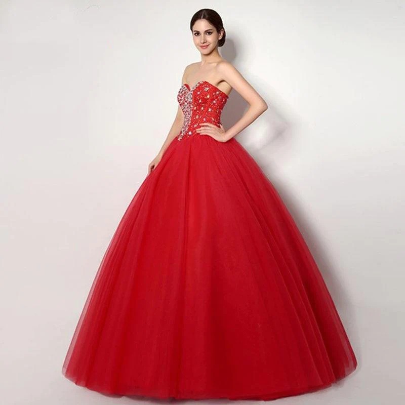 Robe de Soirée Princesse Rouge – Image 2