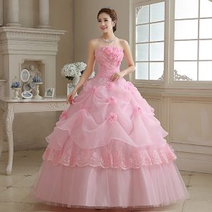 Robe Mariée de Princesse Rose