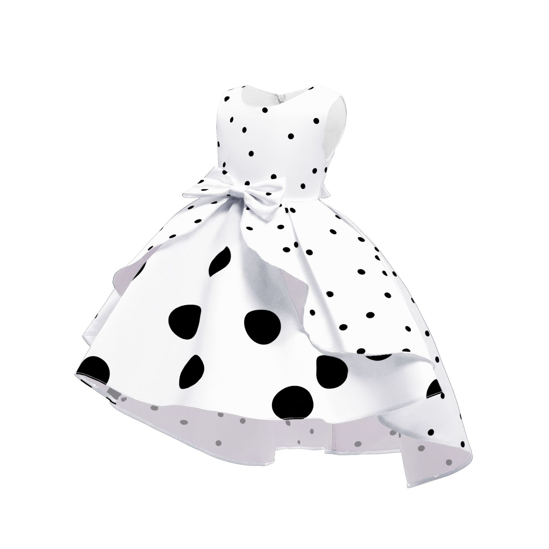 Robe Princesse à Poids Noir et Blanche – Image 2