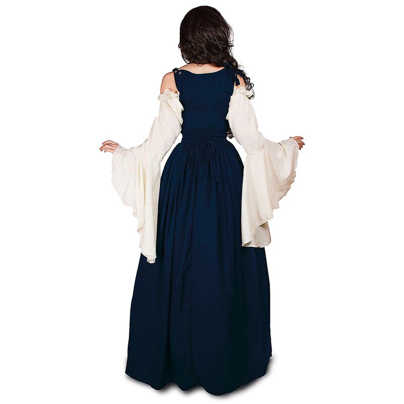 Robe Princesse Femme Médiévale pour Cosplay Halloween et Carnaval – Image 2