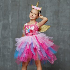 Robe Princesse Licorne pour fille
