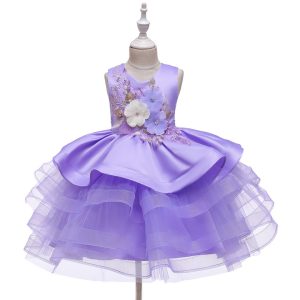 Robe Princesse Violette pour Fille